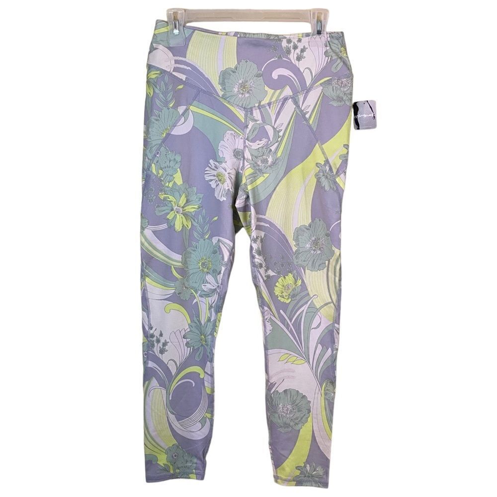 Free People Movement Graphic Wave Crush Active Pants Size Medium